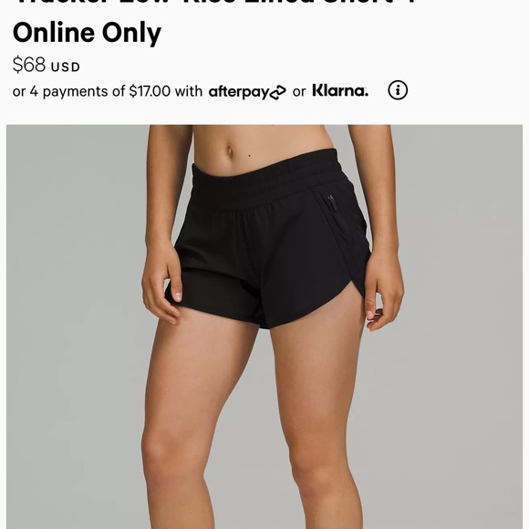 Lululemon Tracker Short V 4 Inch - Picture 4 of 5